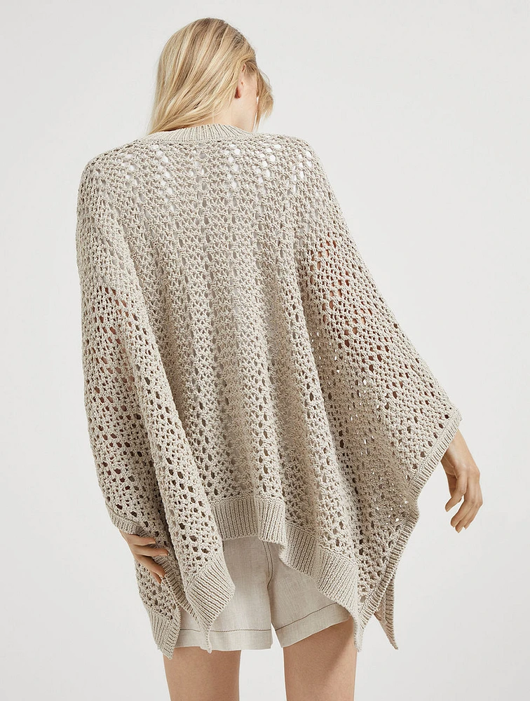 Mesh Cardigan