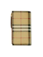Medium Check Bifold Wallet