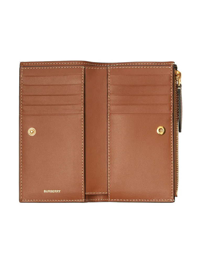 Medium Check Bifold Wallet