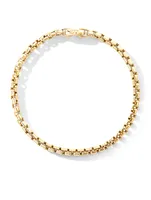 Box Chain Bracelet 18k Yellow Gold