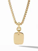 Sy Heart Amulet In 18k Yellow Gold
