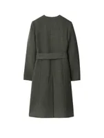 Wool Wrap Coat