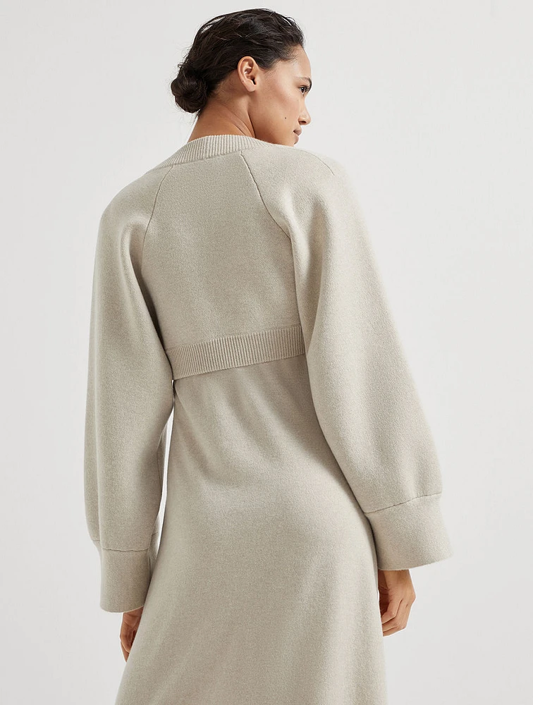 Double Knit Shrug