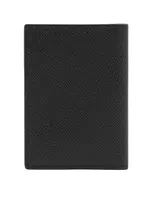 Grainy Leather Tb Folding Card Case