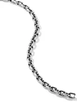 Deco Chain Link Bracelet Sterling Silver