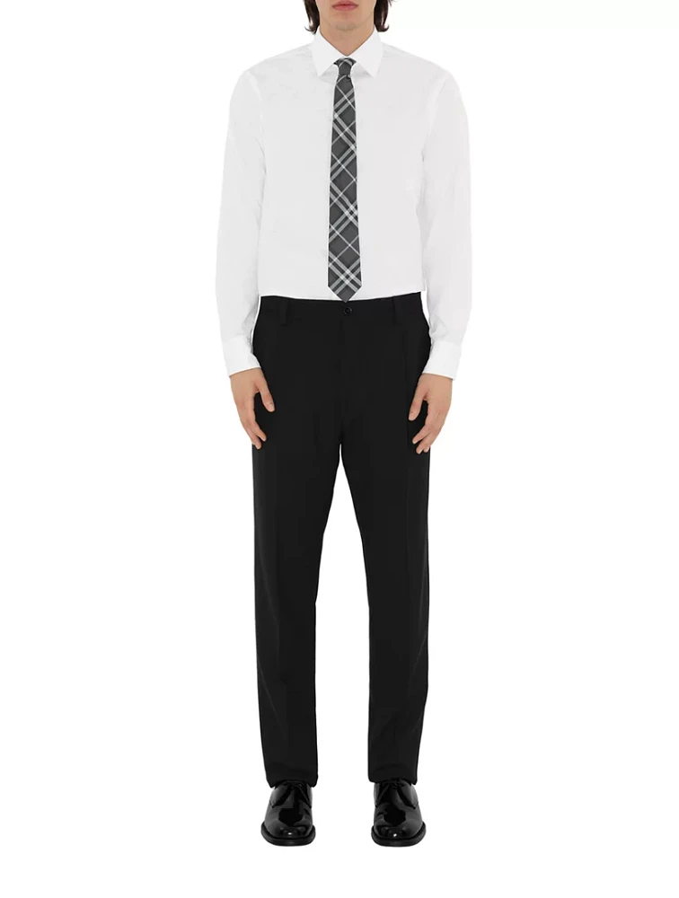 Check Silk Tie