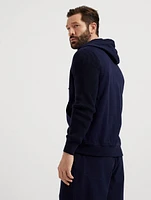Hooded Zip-up Sweatshirt