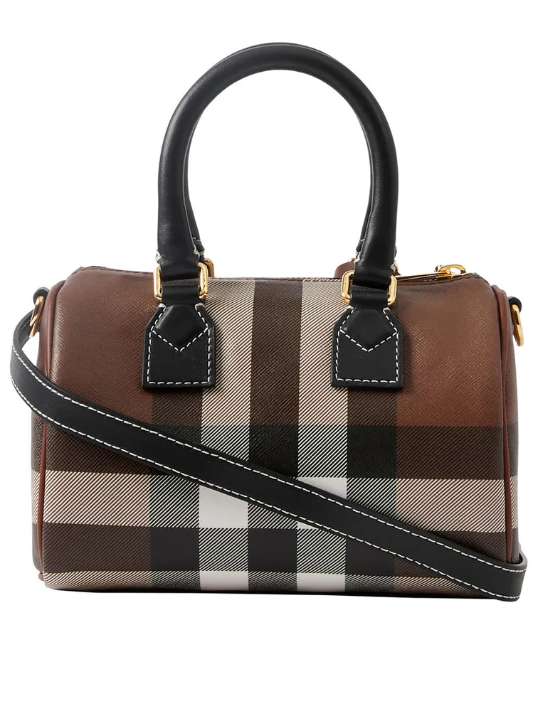 Mini Check Bowling Bag