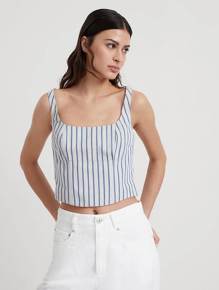 Poplin Top