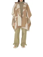Ekd Wool Blanket Cape