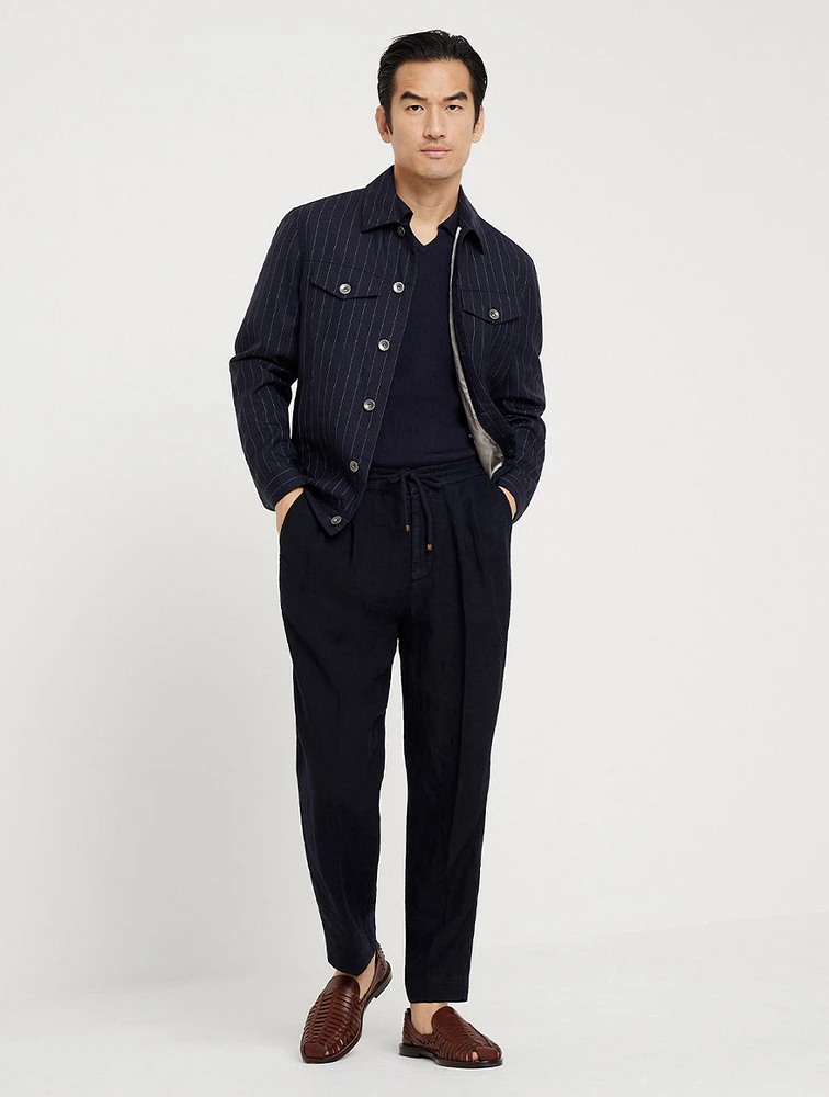 Trousers With Drawstring