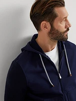 Hooded Zip-up Sweatshirt