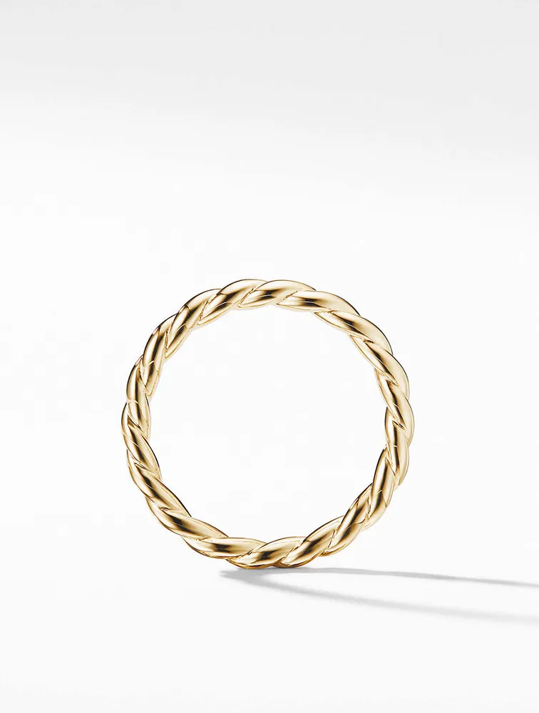 Petite Band Ring 18k Yellow Gold