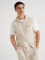 Cotton Knit Vest