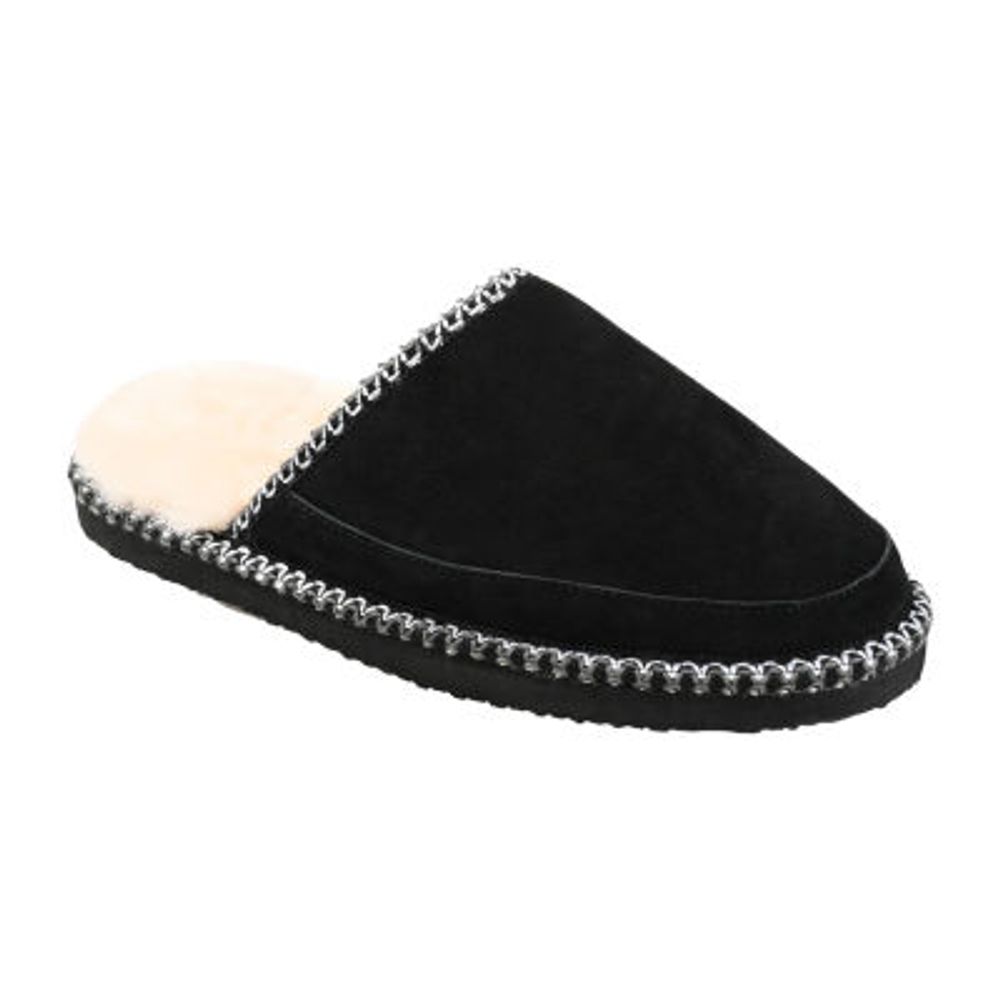 jcpenney mens leather slippers