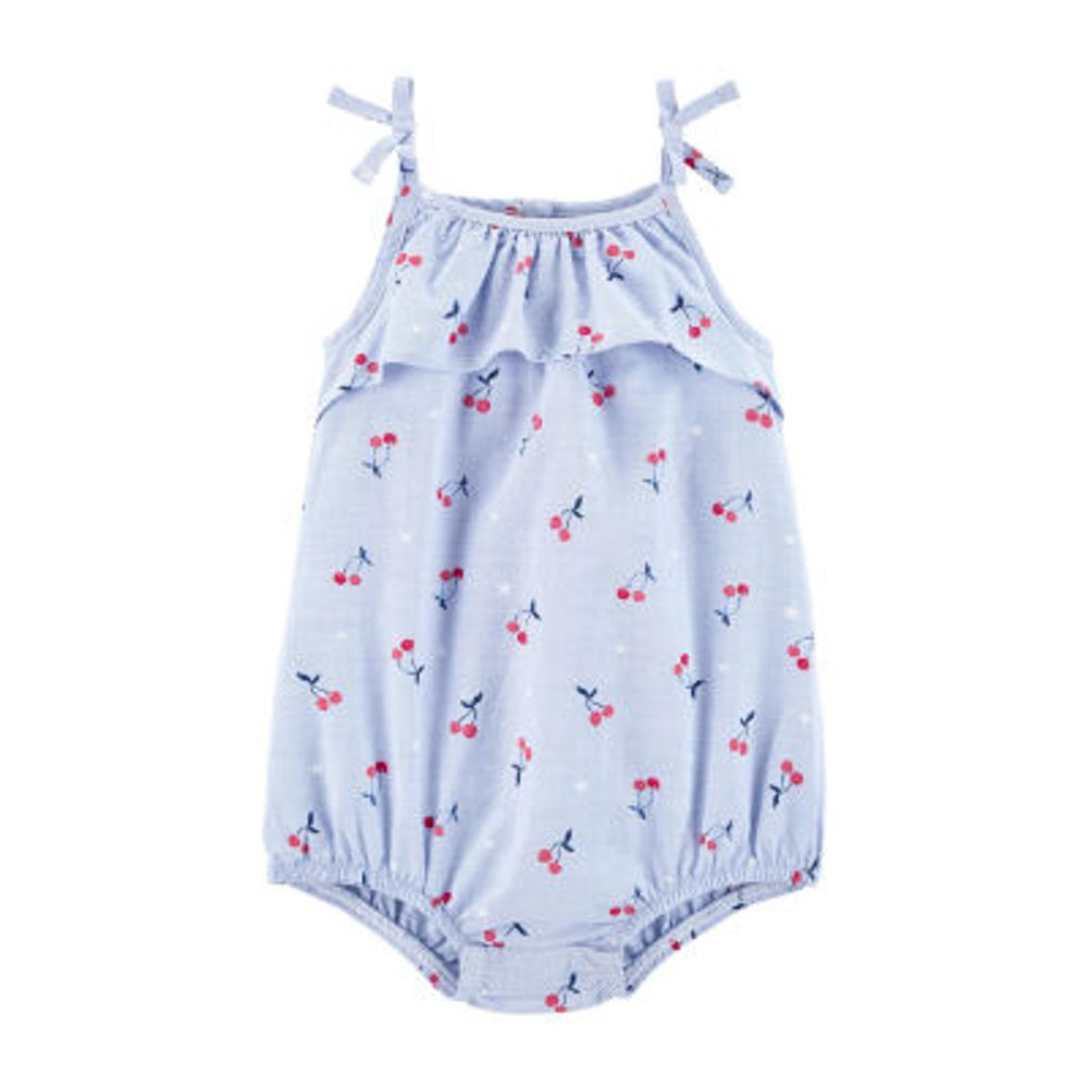 Oshkosh Baby Girls Sleeveless Romper | Foxvalley Mall