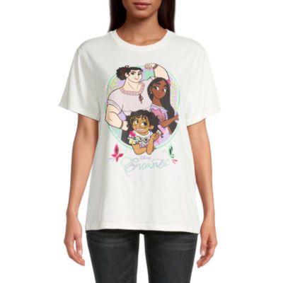 Disney Encanto Juniors Womens Oversized Graphic T-Shirt