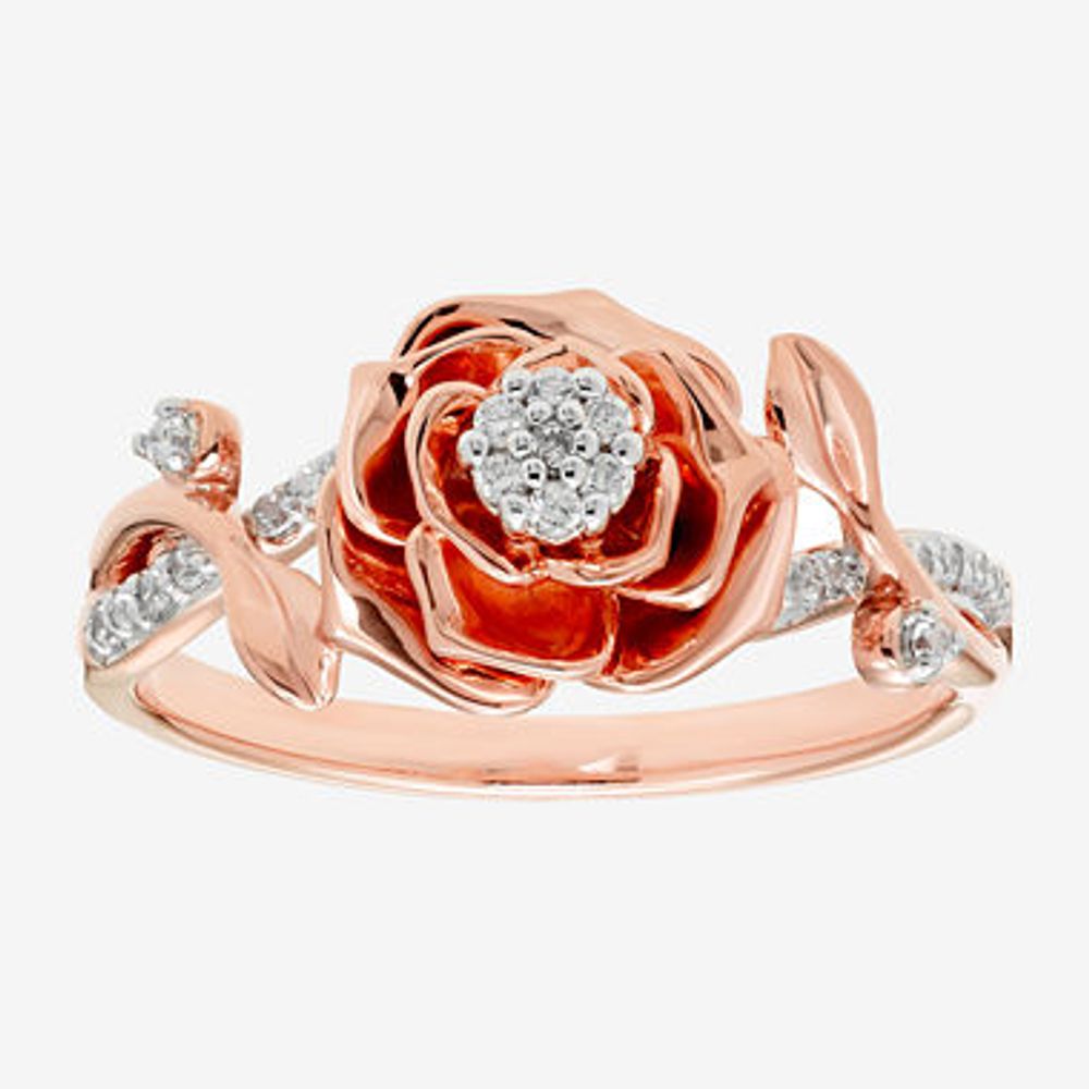 Rose gold beauty and the beast ring fury 2014
