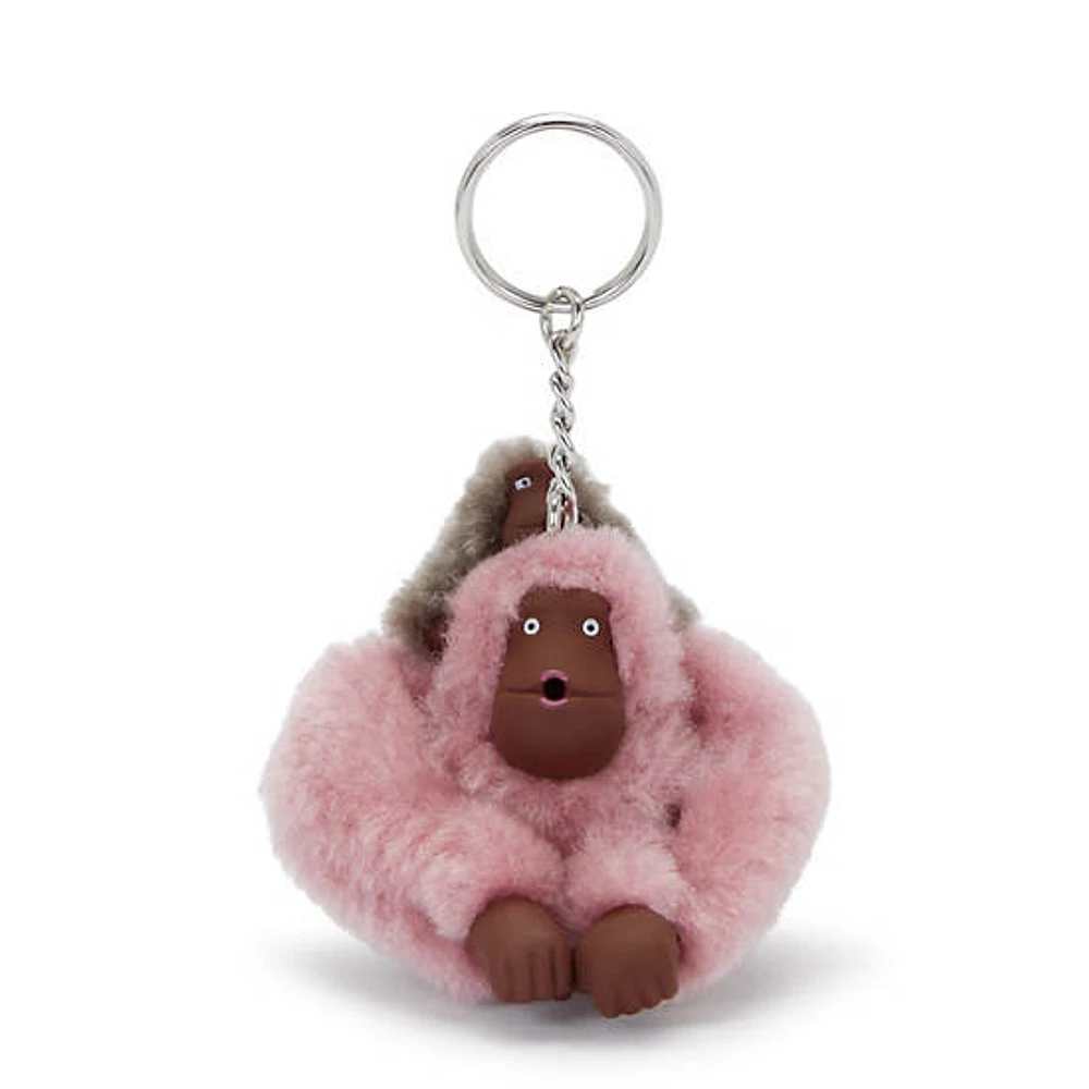 Mom and Baby Sven Monkey Keychain