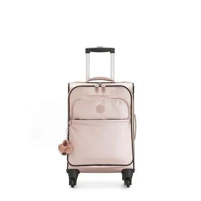 Parker Small Metallic Rolling Luggage