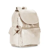 Zax Metallic Backpack Diaper Bag