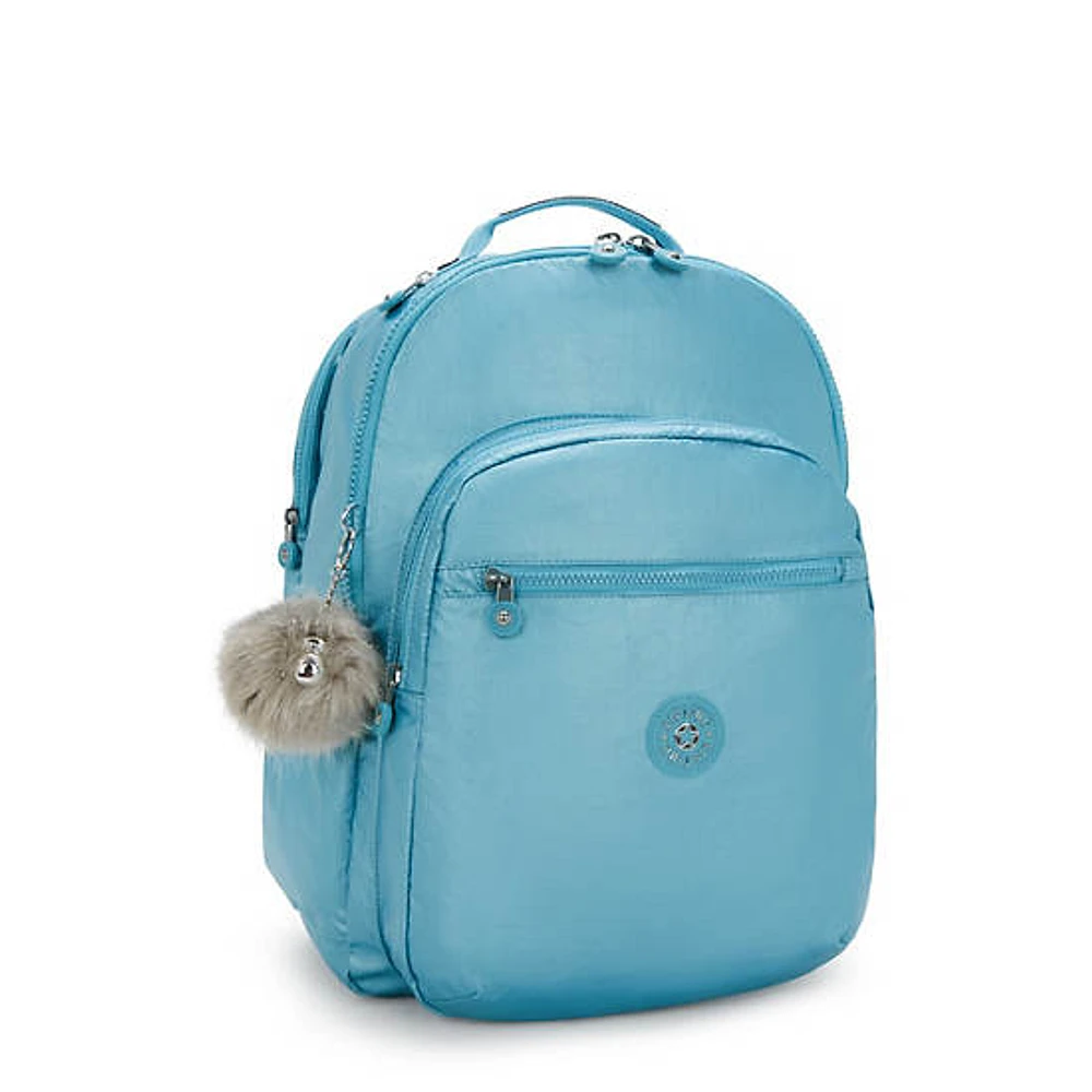 Seoul Extra Large Metallic 17" Laptop Backpack