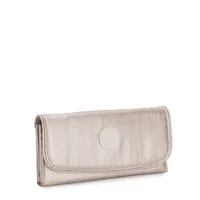 Money Land Metallic Snap Wallet