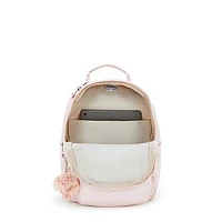 Seoul Small Metallic Tablet Backpack