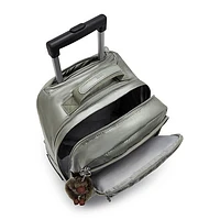 Sanaa Large Metallic Rolling Backpack