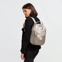 Seoul Small Metallic Tablet Backpack