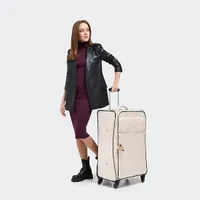 Parker Large Metallic Rolling Luggage