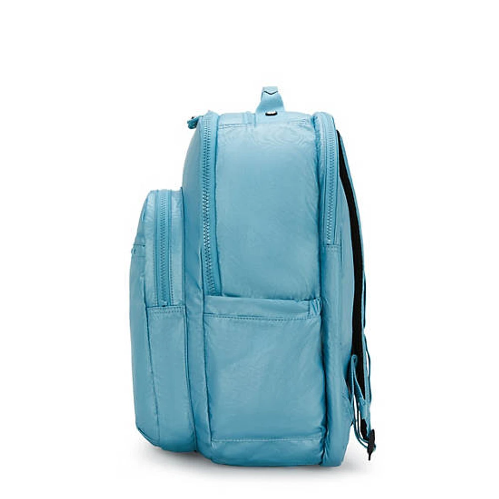 Seoul Extra Large Metallic 17" Laptop Backpack