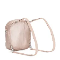 Maxx Small Convertible Metallic Backpack