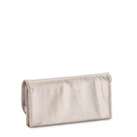 Money Land Metallic Snap Wallet