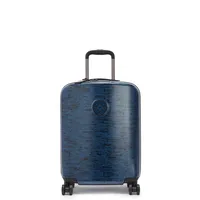 Curiosity Small  Printed 4 Wheeled Rolling Luggage