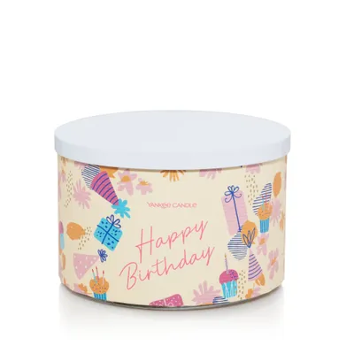 Vanilla Cupcake - Happy Birthday