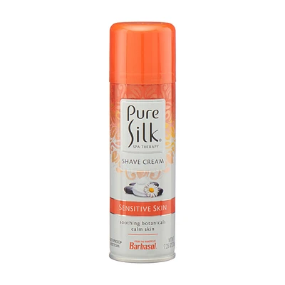 Puresilk Shaving Cream Sensitive Skin, 7.25 oz