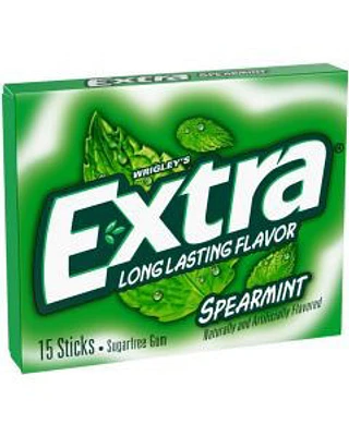 Extra Spearmint Sugarfree Gum, Single Pack