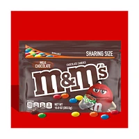 M&M'S Milk Chocolate Candy - Sharing Size, 10 oz