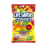 Life Savers 5 Flavors Gummies Candy Bag, 7 oz.