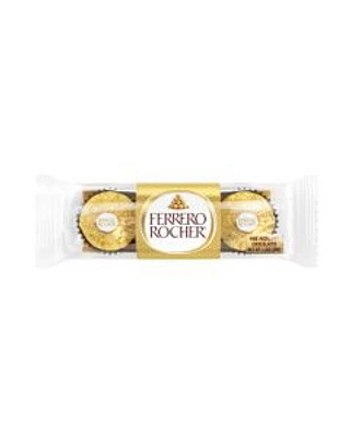 Ferrero Rocher Candy, 1.3 oz, 3 ct