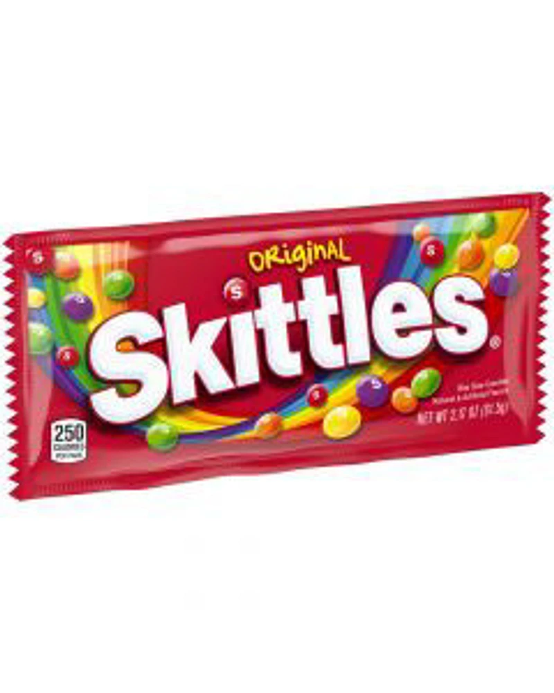 Skittles Original Candy Single Pack, 2.17 oz