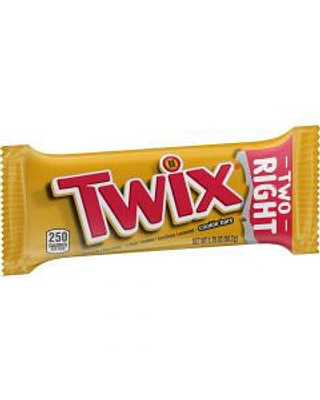 Twix Cookie Candy Bars, 1.79 oz, 2 Count