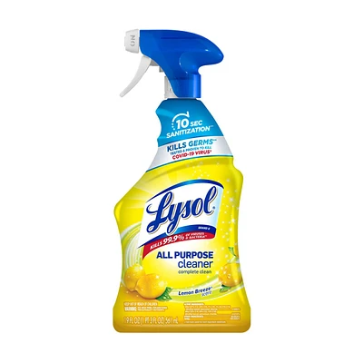 Lysol All Purpose Cleaner, Lemon Breeze, 19 oz