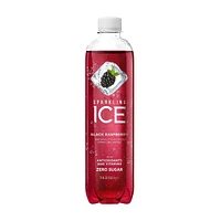 Sparkling Ice Naturally Flavored Black Raspberry Sparkling Water, 17 fl oz