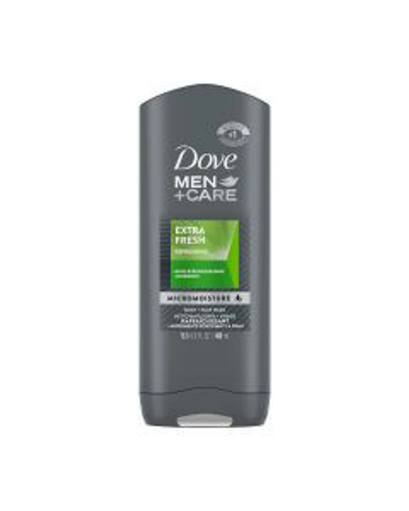 Dove Men+Care Body and Face Wash with Extra Fresh Cooling Agent, 13.5 oz