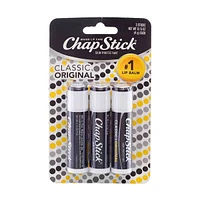 ChapStick Classic Original Lip Balm, Pack of 3