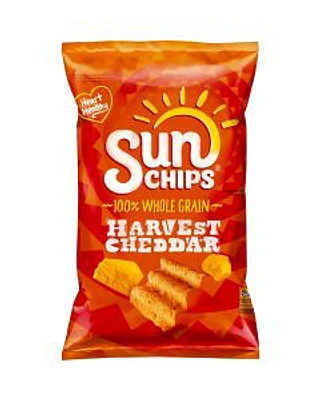 Sunchips Harvest Cheddar 100% Whole Grain Snacks, 7 oz