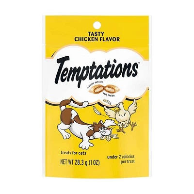 Temptations Treats for Cats, Chicken Flavor, 1 oz
