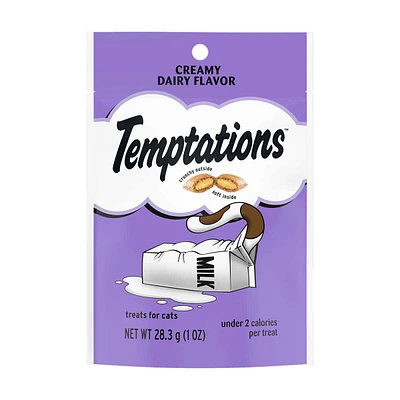 Temptations Treats for Cats, Creamy Dairy Flavor, 1 oz